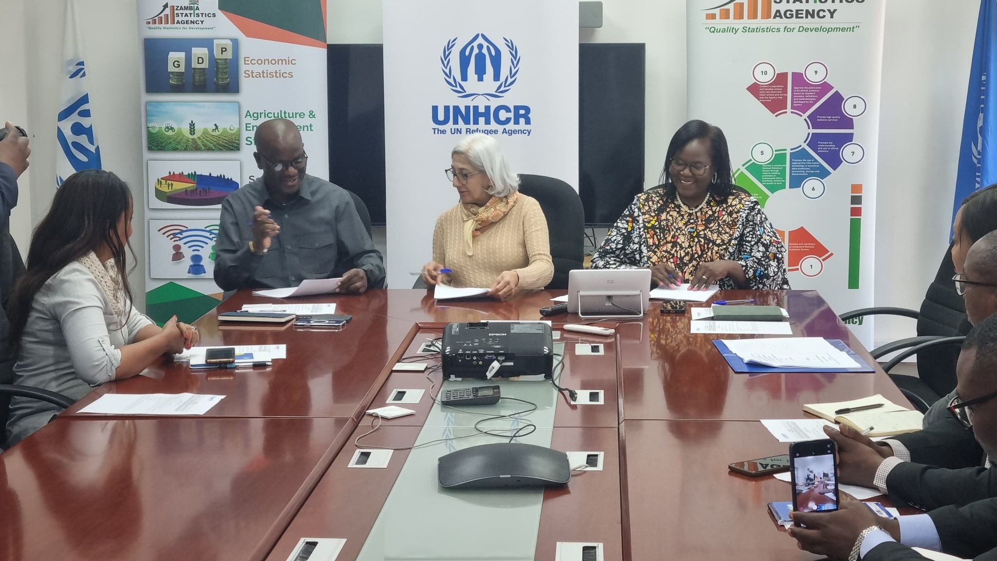 ZAMSTATS IN COLLABORATION WITH UNHCR TO CONDUCT THE FIRST EVER FORCIBLY DISPLACED SURVEY (FDS) IN ZAMBIA